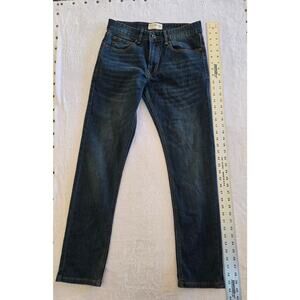 Smith & Mills Jeans Mens 30x30 Straight Leg Medium Wash Blue Stretch Denim Pants